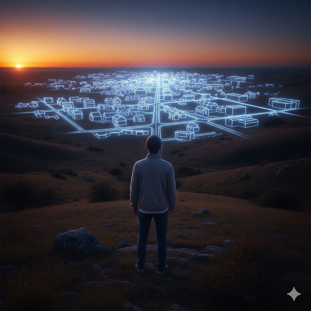 גלה לאן האנשים הולכים וקנה את הקרקע לפני שהם מגיעים לשם